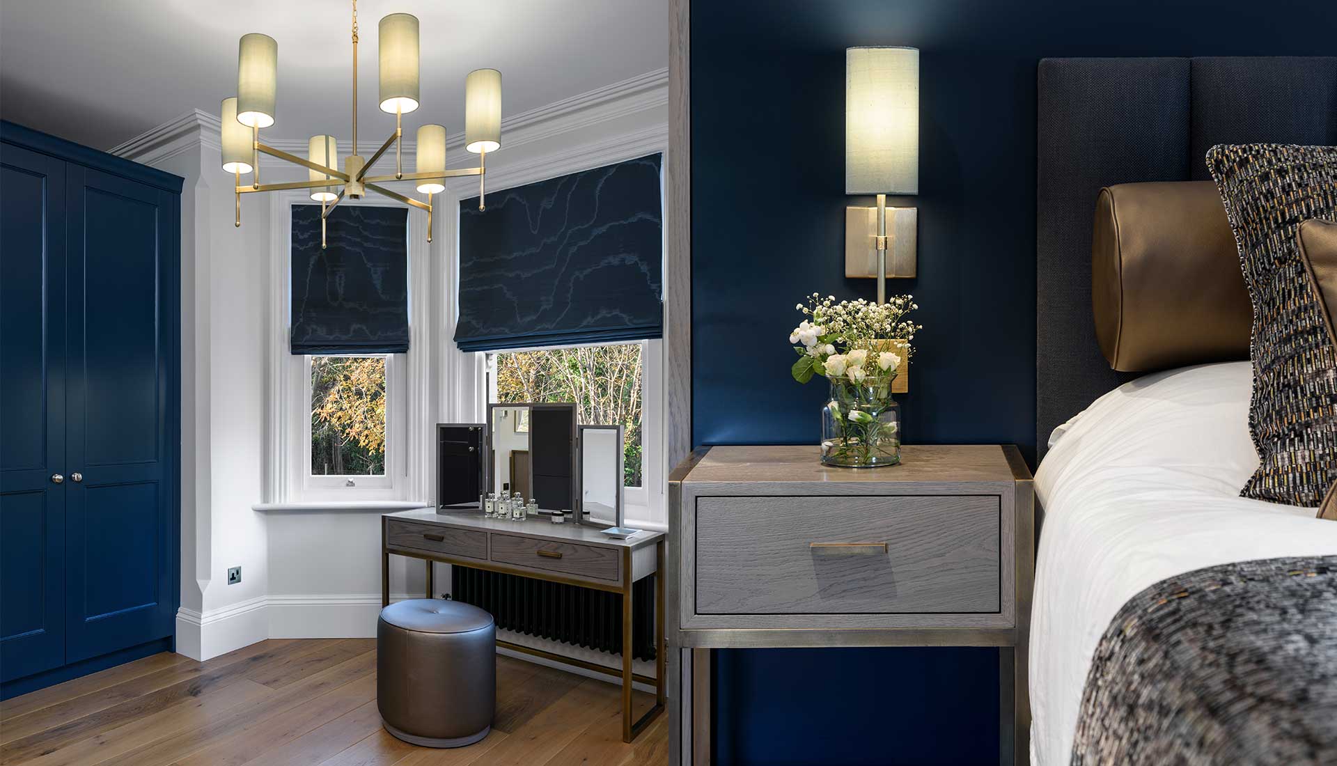 Bedroom accessories in Berkshire House