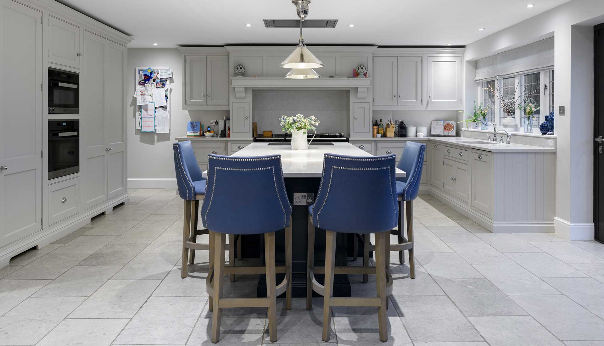 View of the dining area in the kitchen